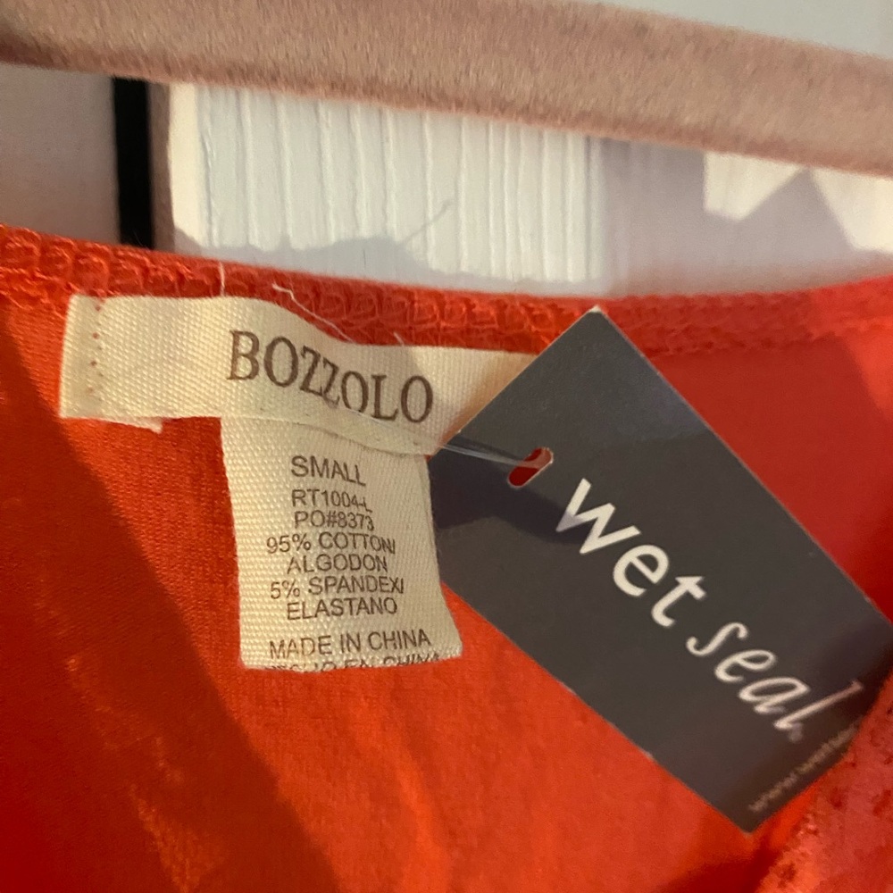 Bozzolo from Wet Seal Bright Orange Cami - Picture 2 of 2